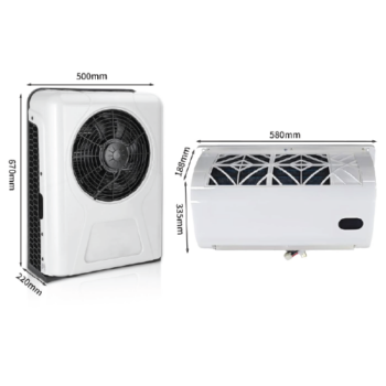 Aire acondicionado eléctrico de 24 V para camión - Image 2
