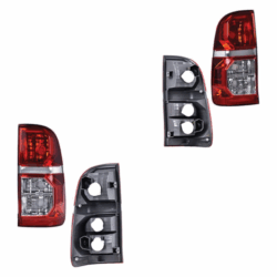 Par de calaveras sin foco Toyota Hilux 2012-2015